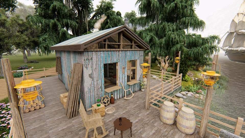 my design of cottage next river-1