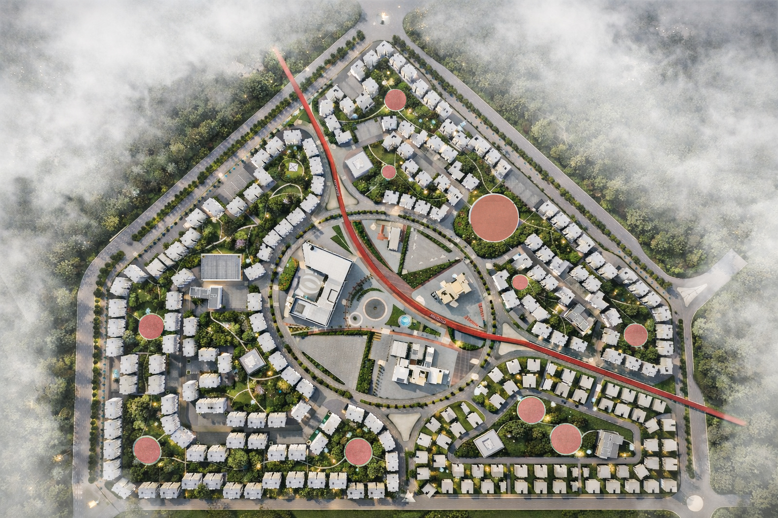 LOQA · 城市规划项目  住宅区规划-66