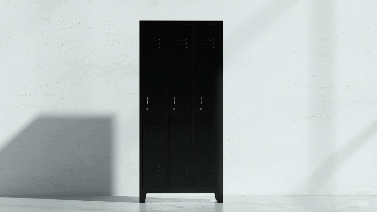 VULCAIN 不锈钢三门存储柜-4