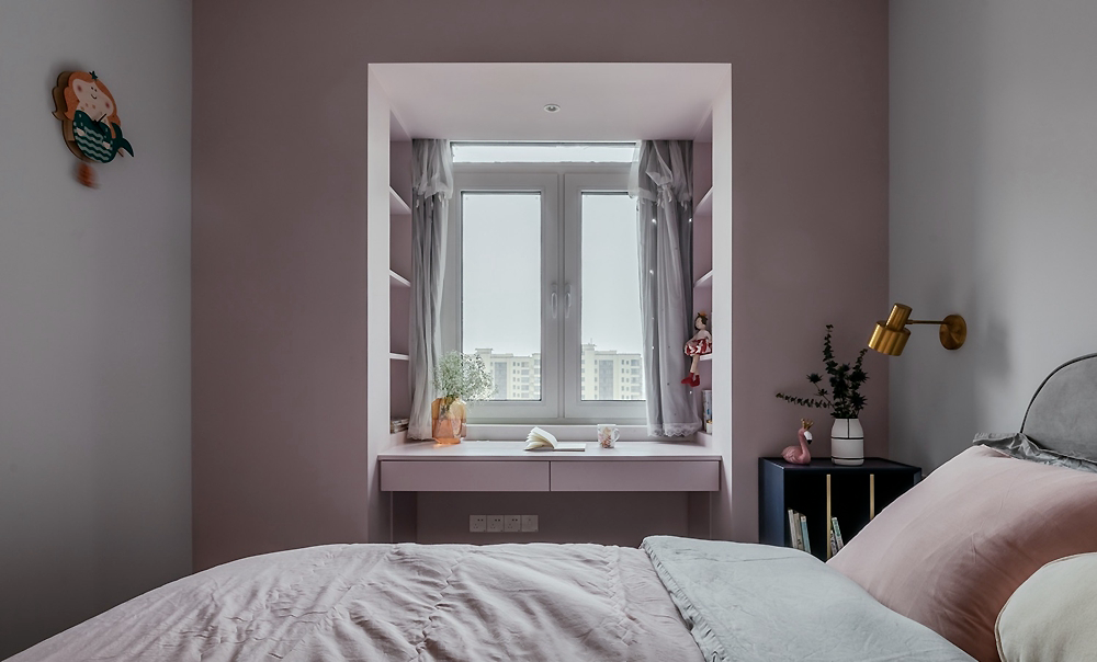 咸阳 110㎡现代轻奢三室,步入式衣帽间实力与颜值并存!-63