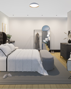 Projeto de Interiores - Dormitório de Hospedes