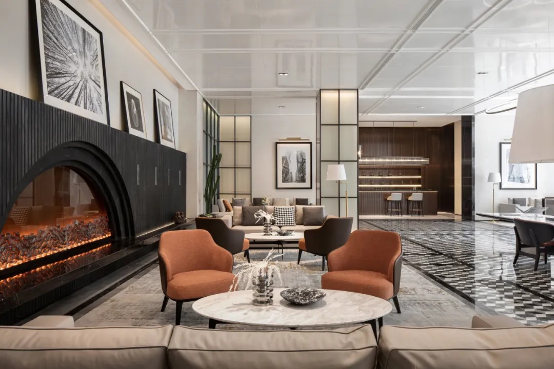 李益中空间设计丨西安万科·金域缇香售楼中心 室内设计 丨中国西安-24