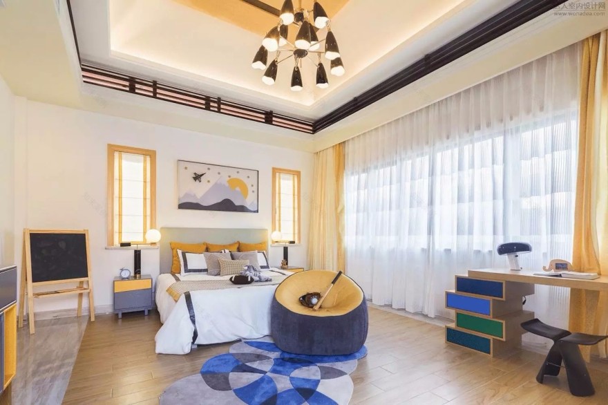 346㎡三亚申亚亚龙湾壹号别墅样板间设计-34
