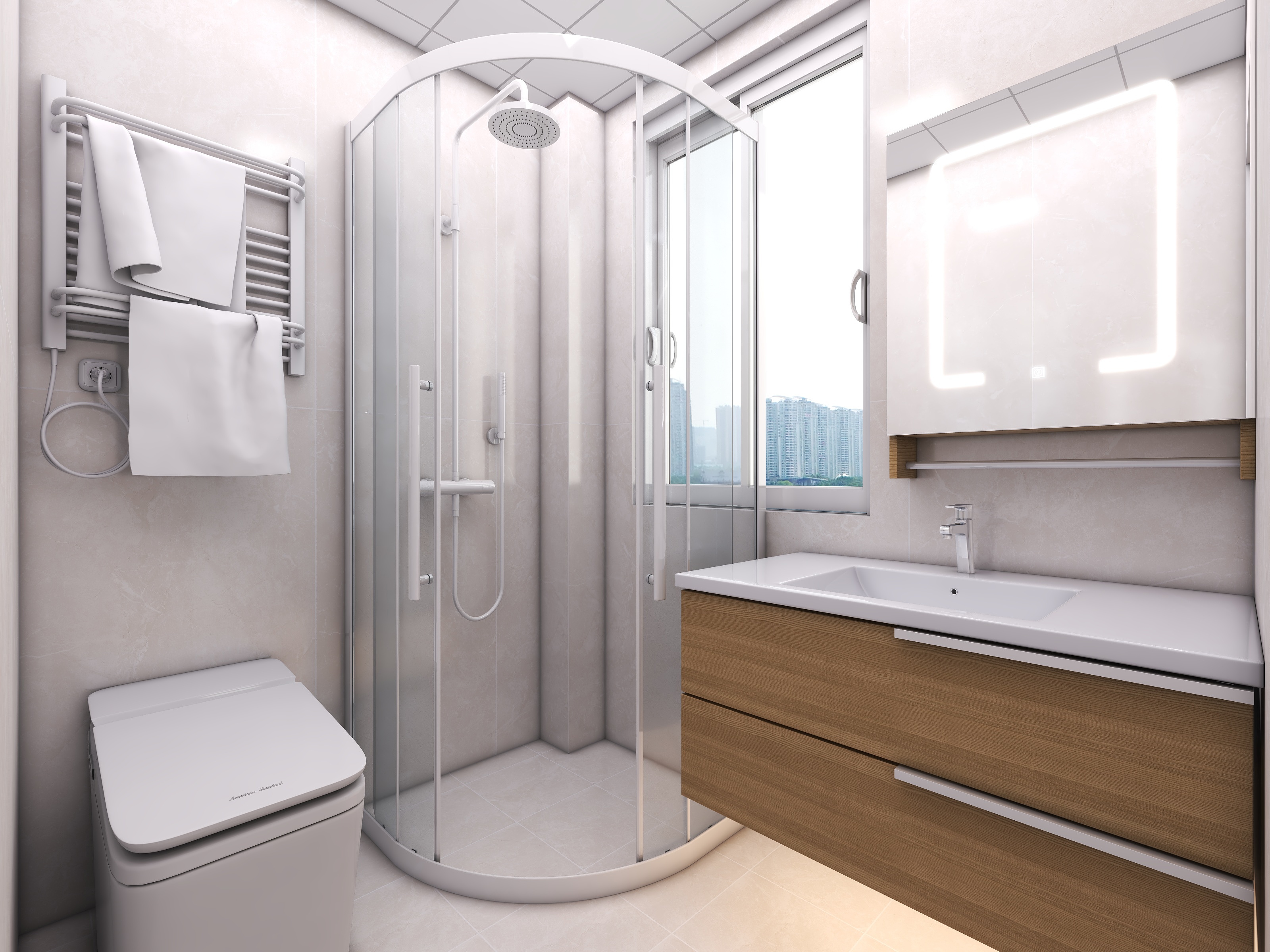 四川邻水星辰壹号（105平方现代简约三居室）-66