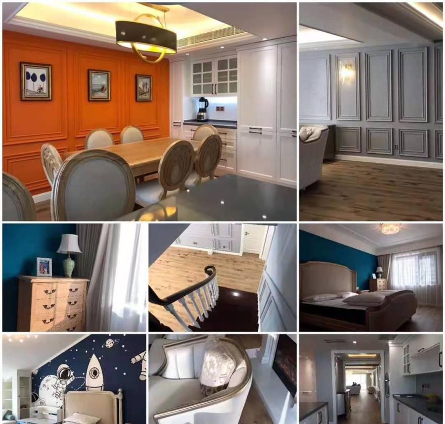 220 平米现代美式舒适家居空间设计-10