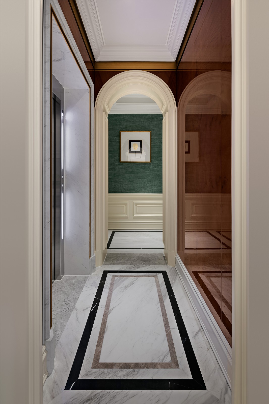 天津法式轻奢别墅,1800㎡现代顶奢大宅的精致解读-17