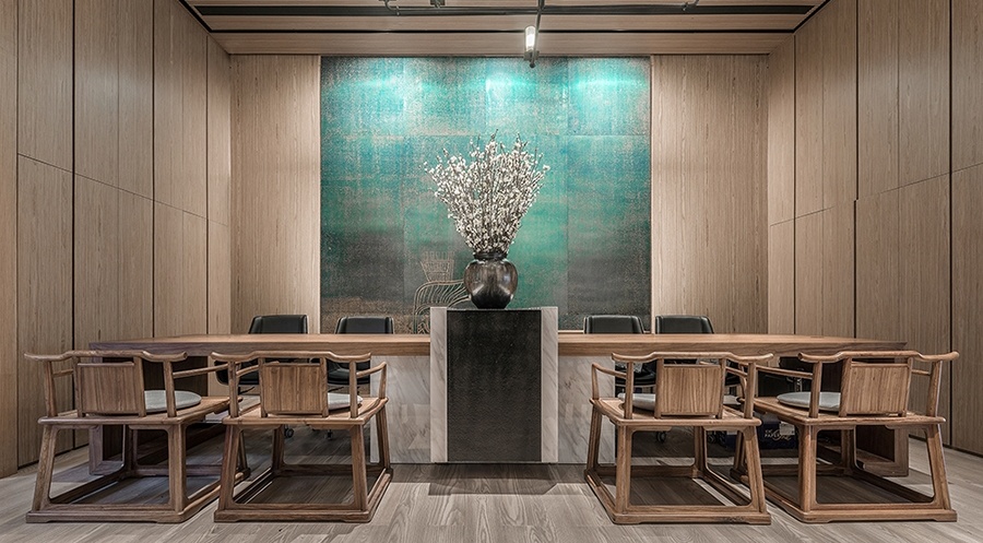 明德设计丨绿地香港·樾湖书院：风雅如斯，诗意化境-41