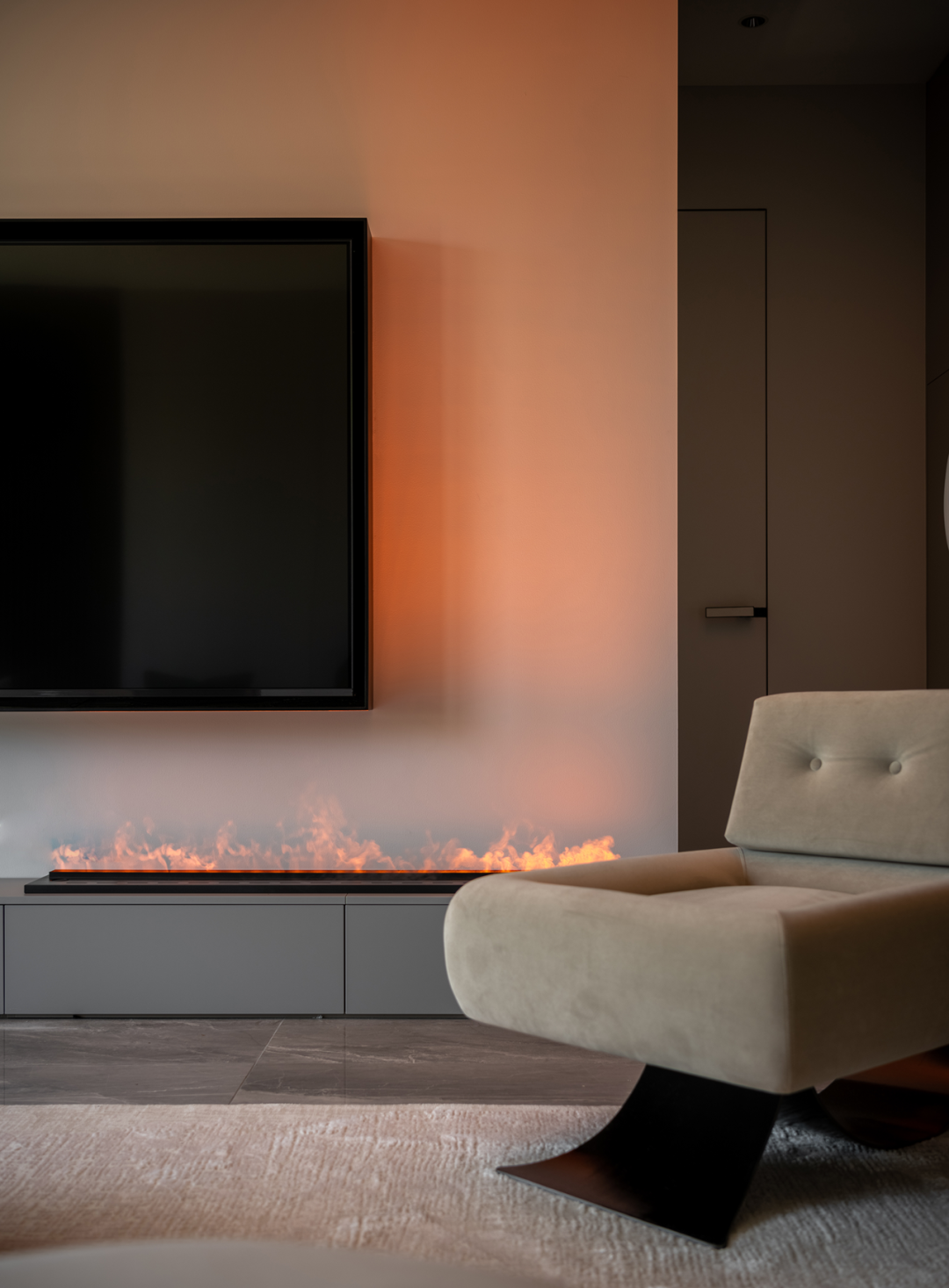 都市现代氧气居所·天津影宅设计丨中国天津丨DEEP WHITE 深白设计-25