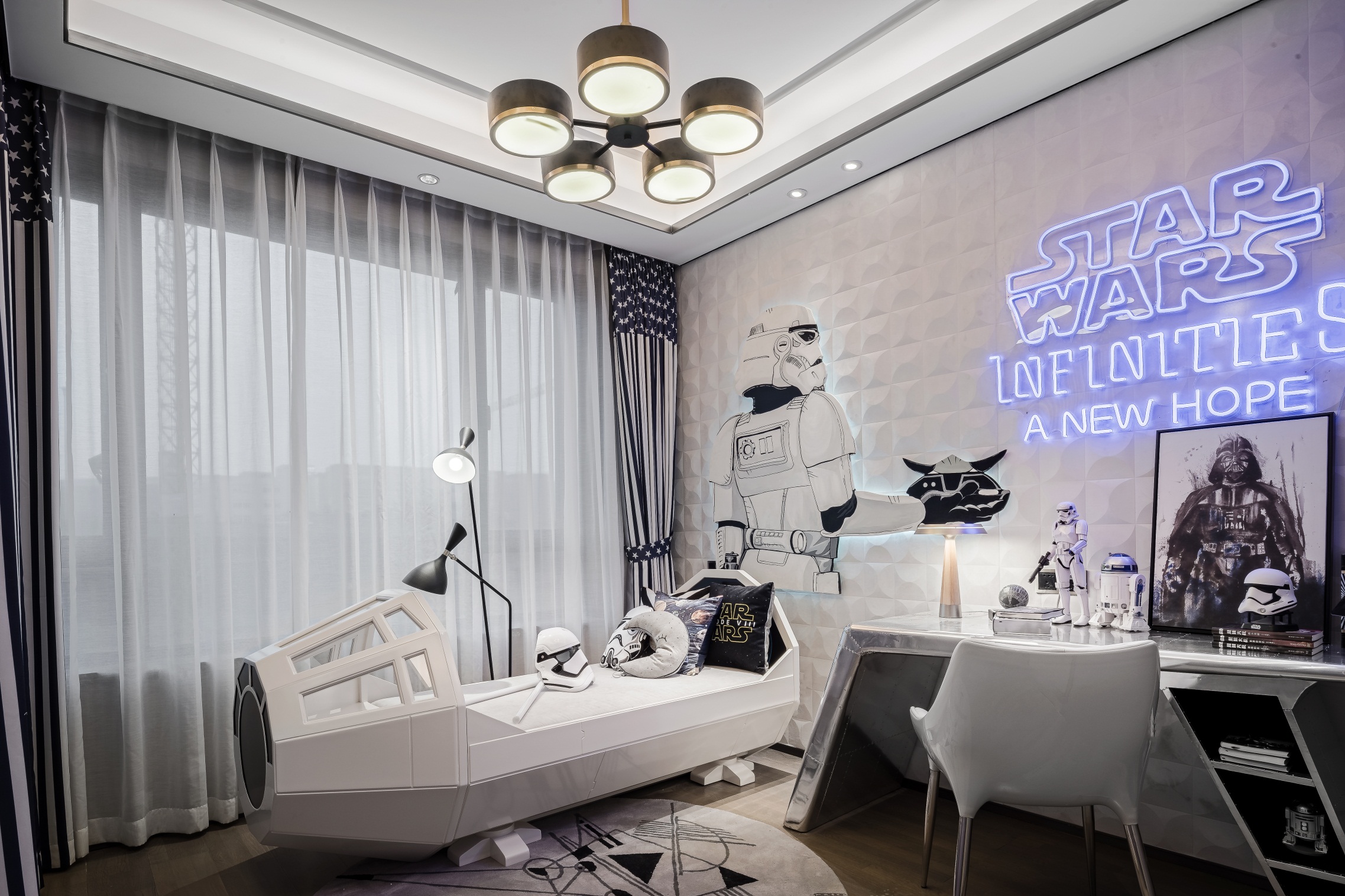 成都龙湖天宸原著别墅样板间-27