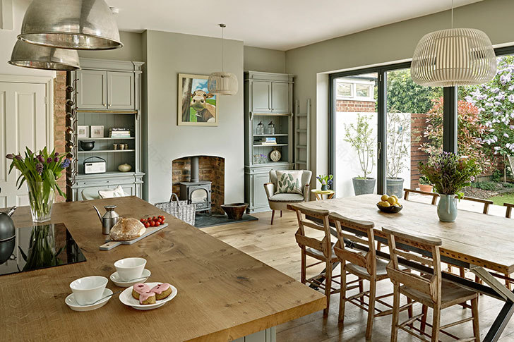 伦敦温馨小窝 | 色彩和谐与舒适的完美融合-7