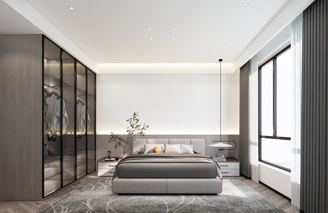 现代简约·木色住宅-12