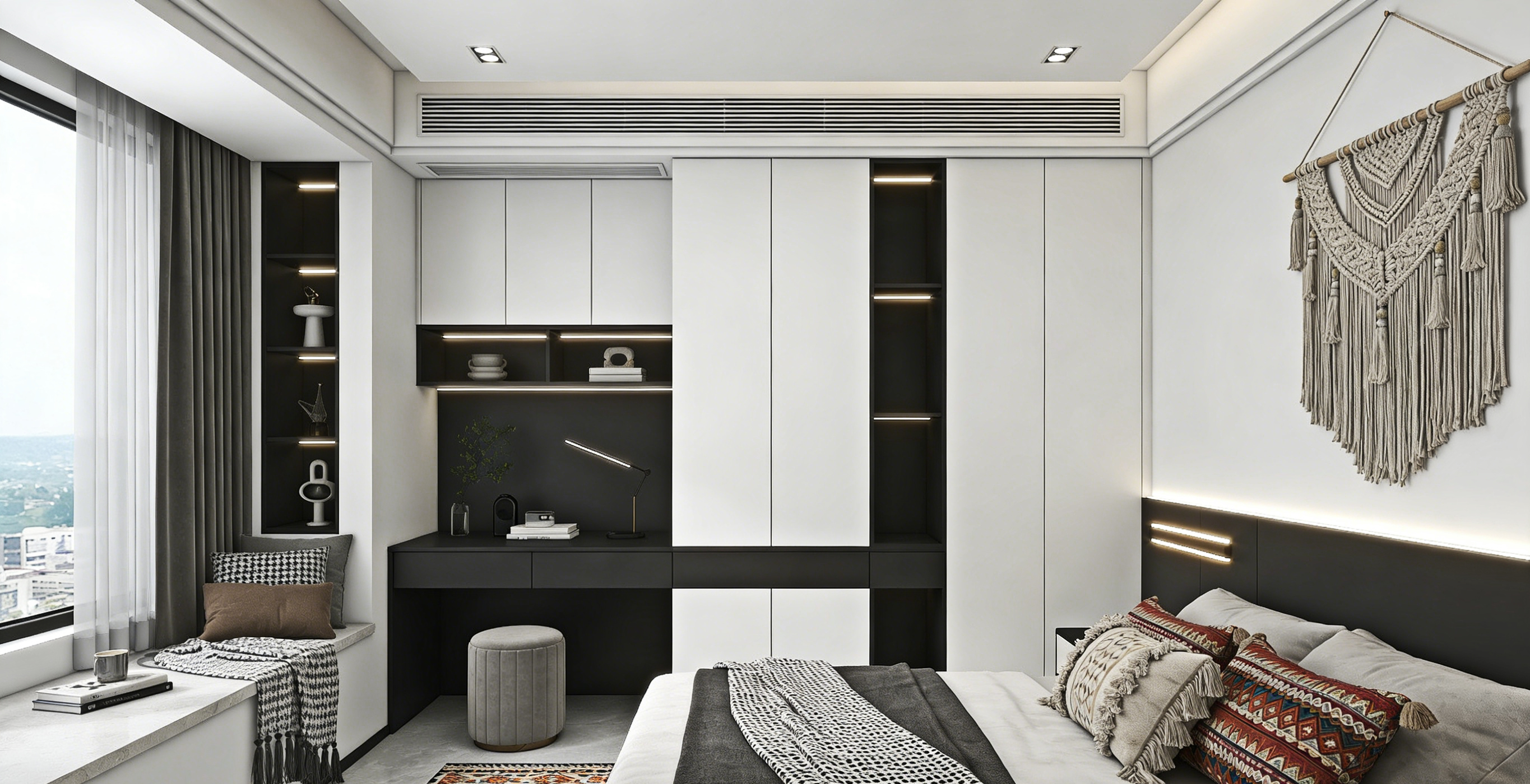 小孩才做选择！混搭风装修，把喜欢的风格全搬进家-9