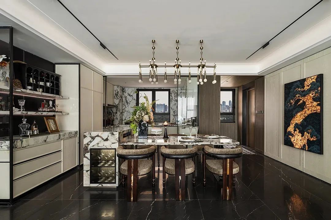 西安中海锦业元晟 180 户型样板间丨中国西安丨ONECU 壹方设计,北京山禾金缘艺术设计-24