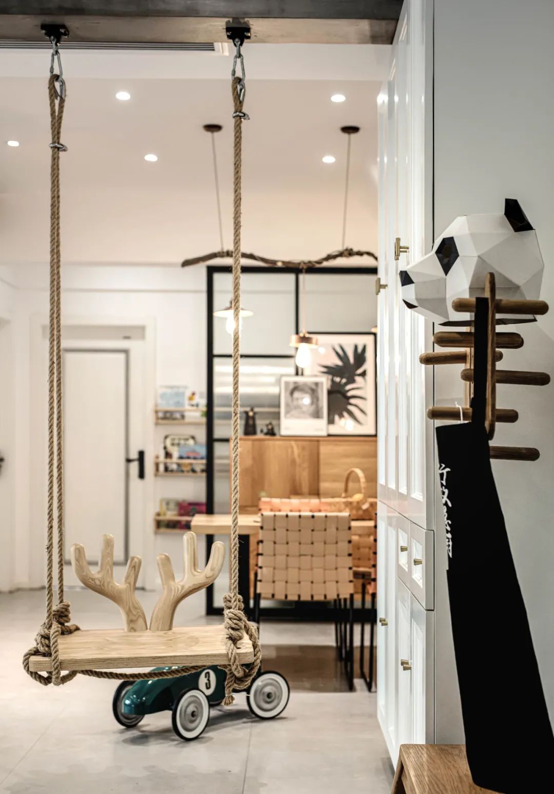 武汉 119㎡LDK 之家,通透收纳空间,互动满分的家居设计-20