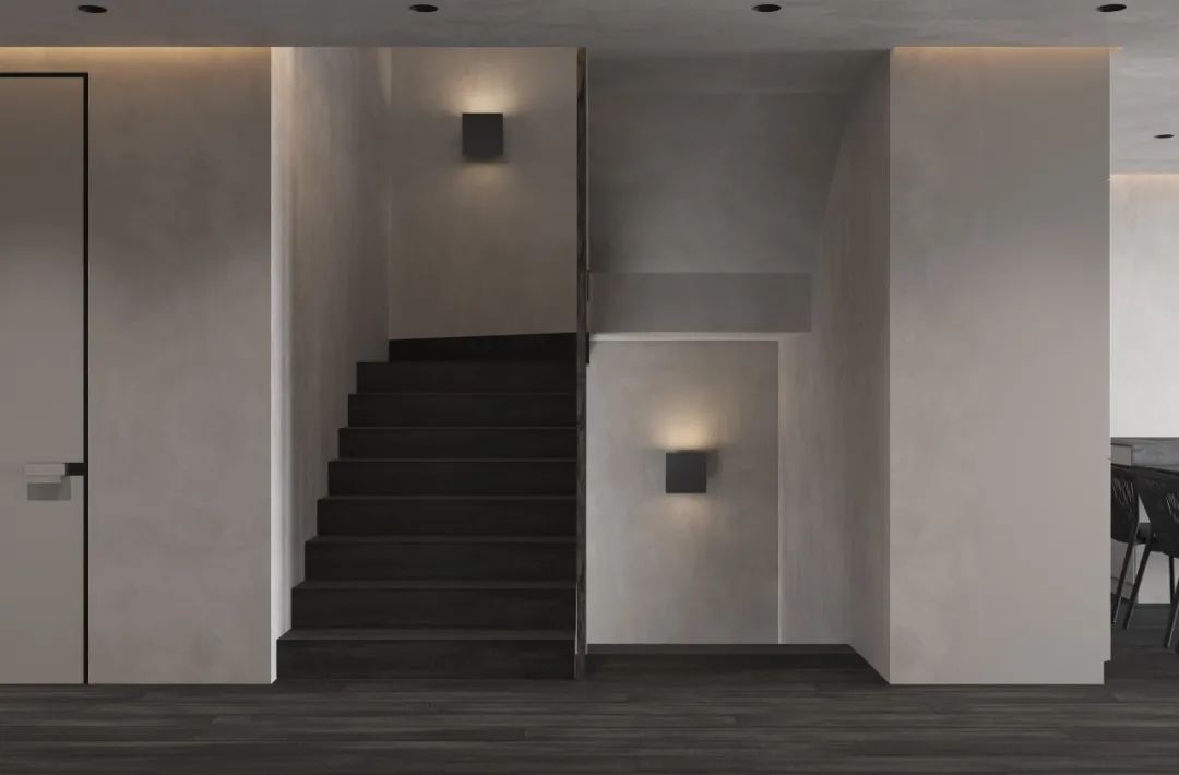 235㎡极简灰住宅丨DINARA YUSUPOVA-6