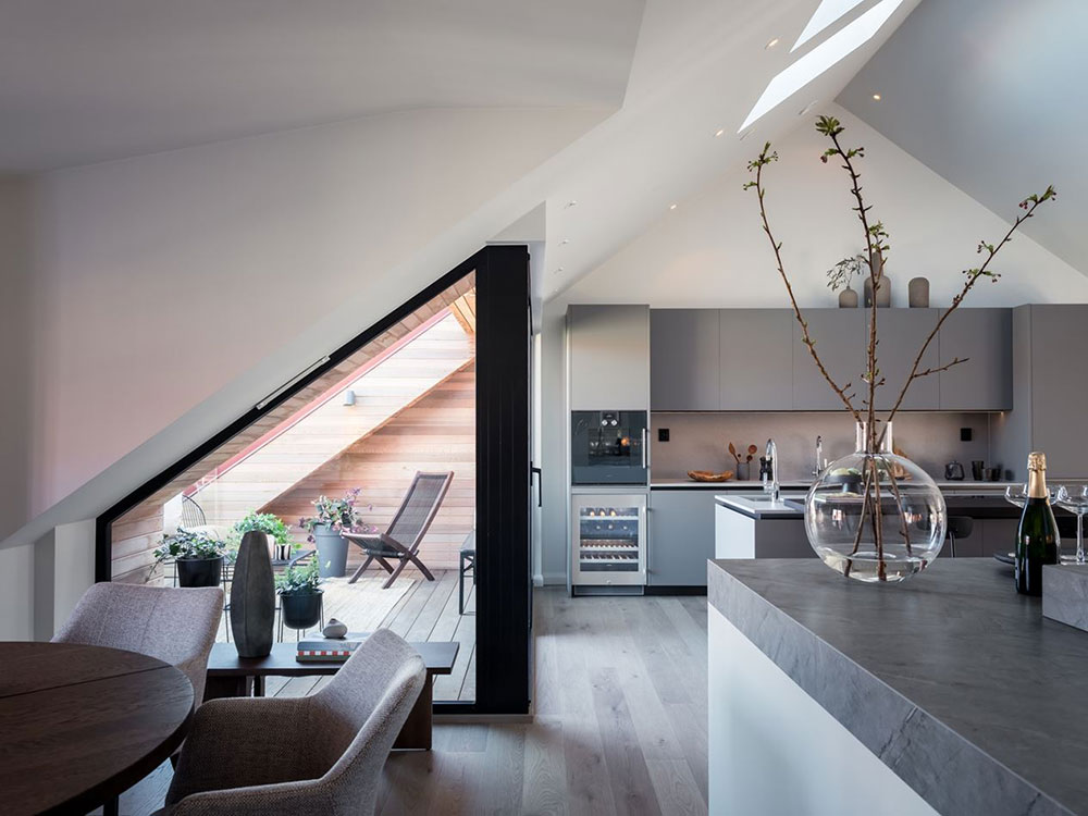 斯德哥尔摩优雅现代阁楼设计-27