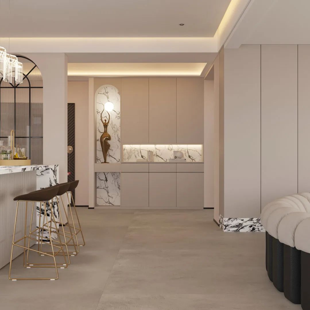 方案 | YJD：天风云墅305㎡，奶油轻法式！-18