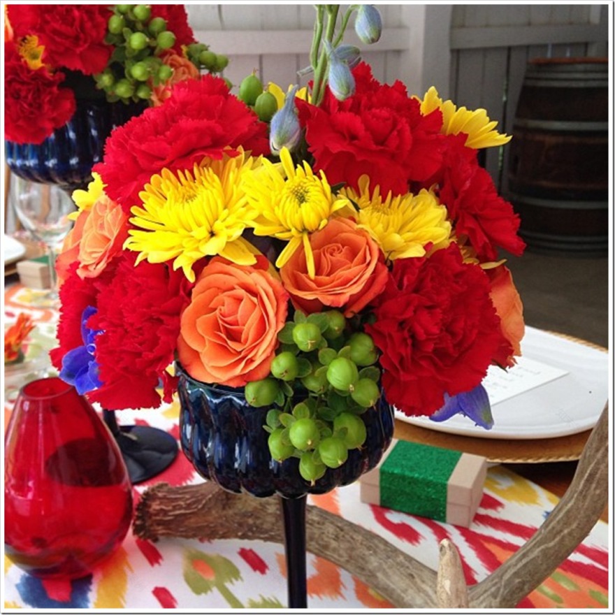 Ikat灵感婚礼桌景布置丨EightTreeStreet,Simply Designed-24