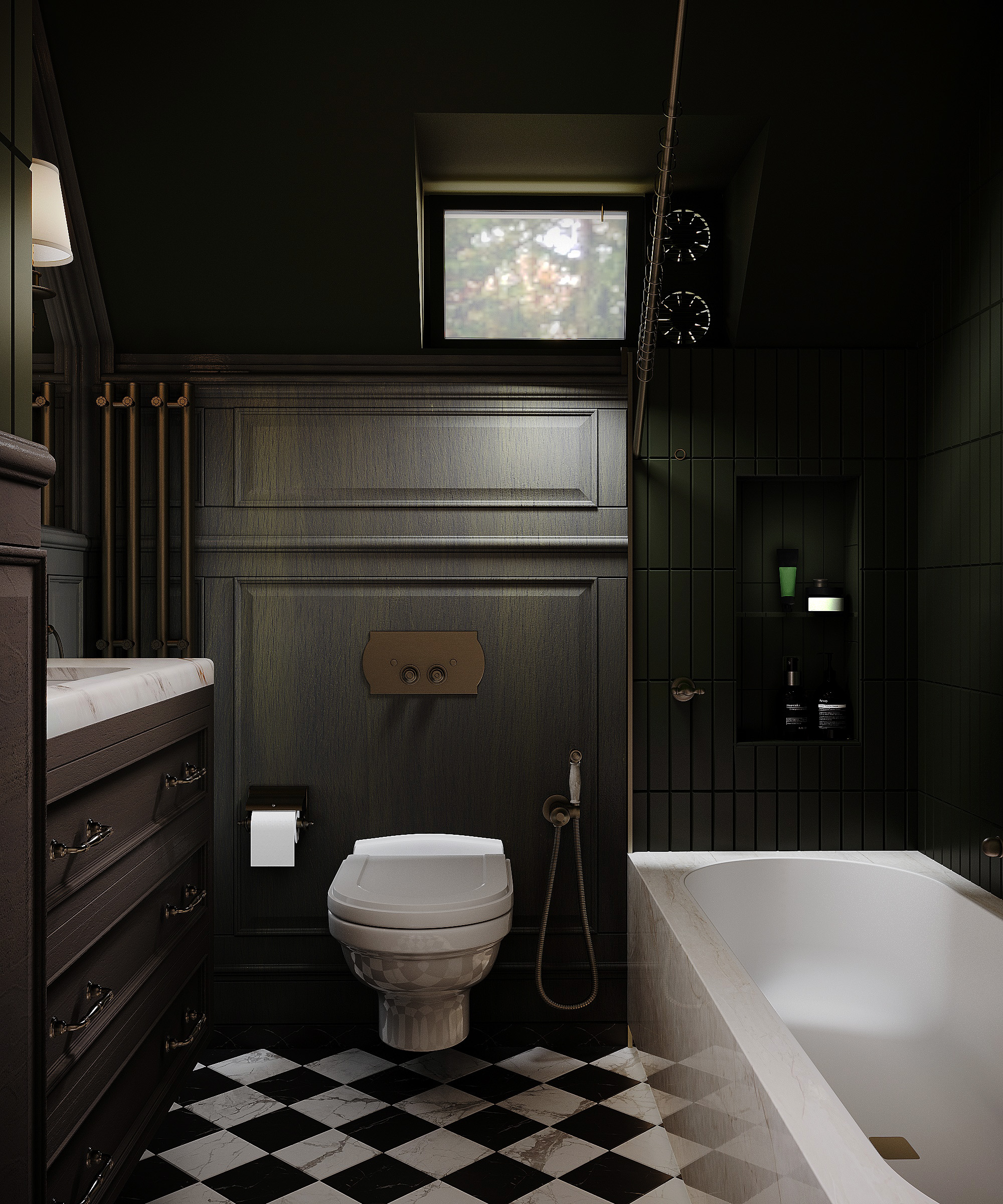 ENGLISH CLASSIC BATHROOM（英式经典浴室）-4