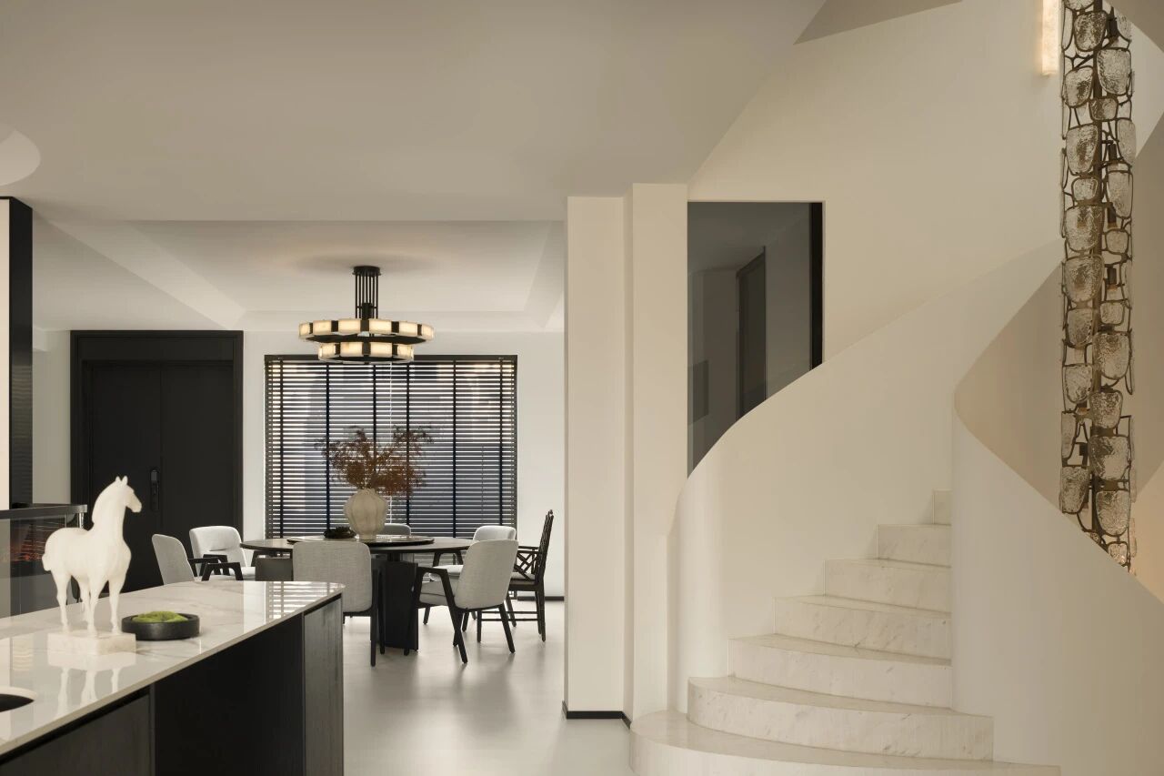 湖南长沙天麓别墅私宅丨中国长沙丨山乙山合-27