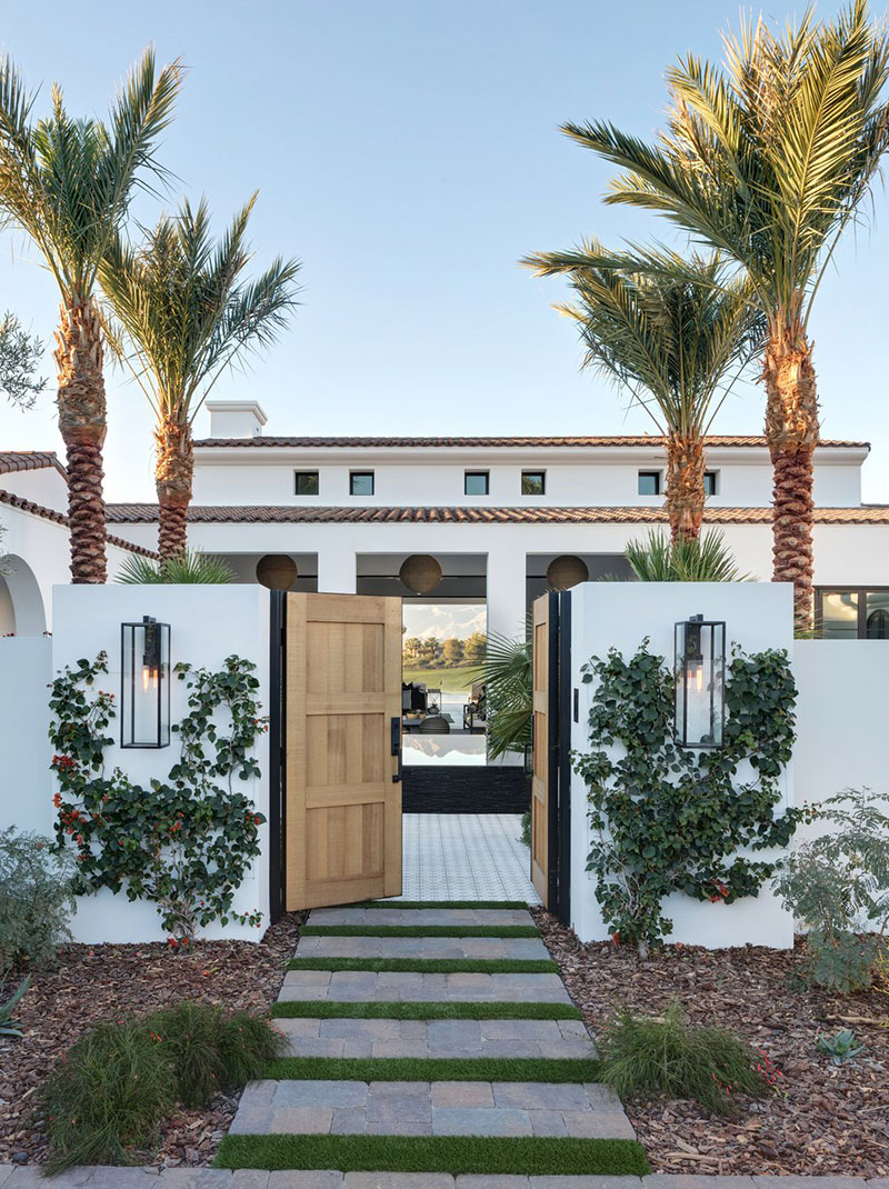 加州天堂泳池别墅，和谐内外空间-2