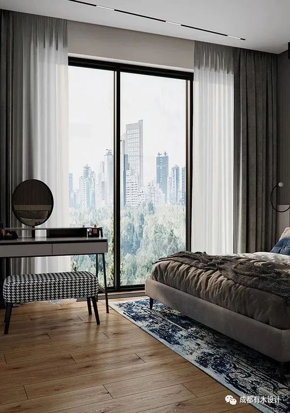 73㎡简约轻奢空间设计-15