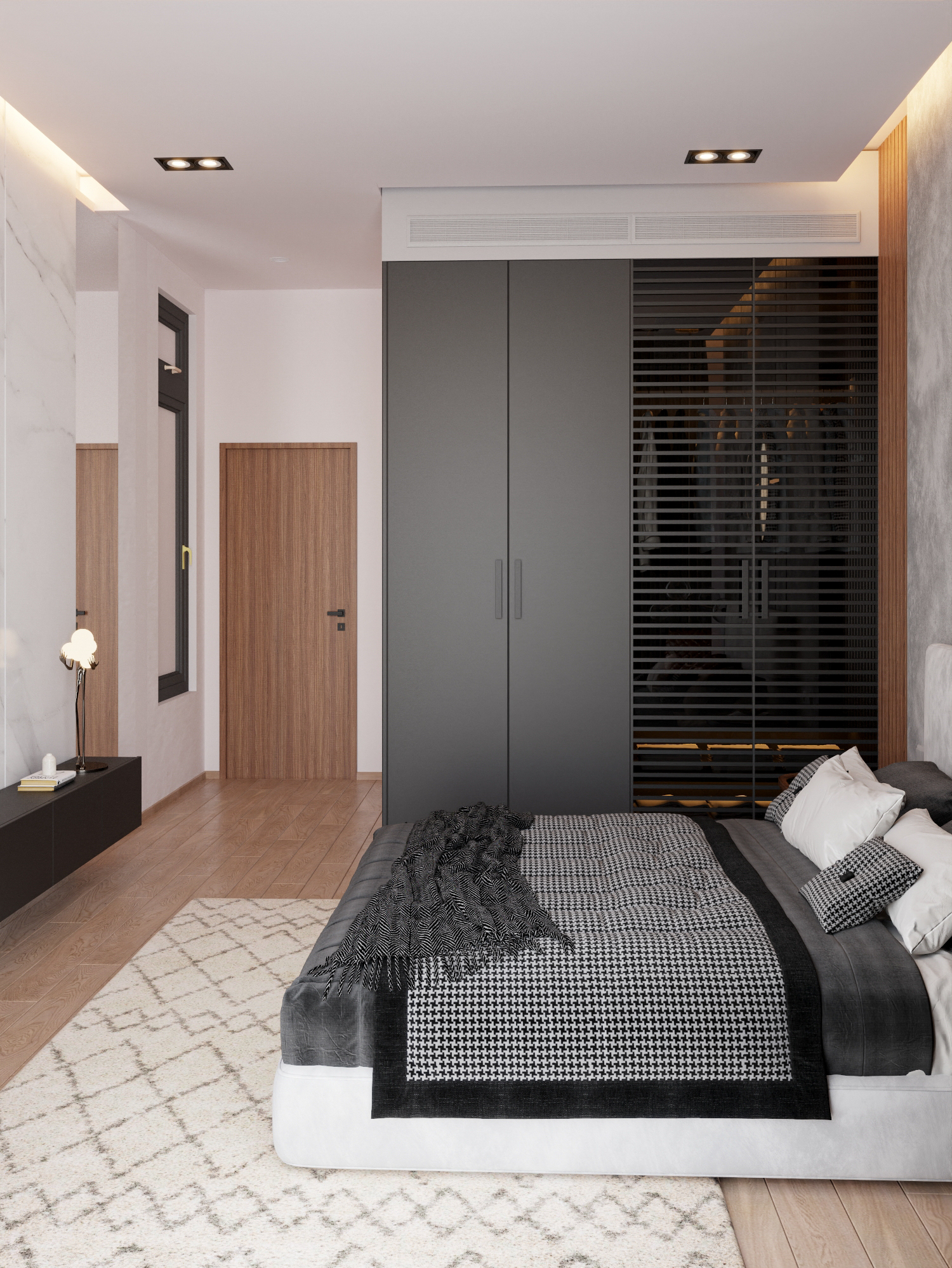 HO TRAM VILLA 主卧及卫生间设计丨Hao Vo 和 Hoang Nguyen-6