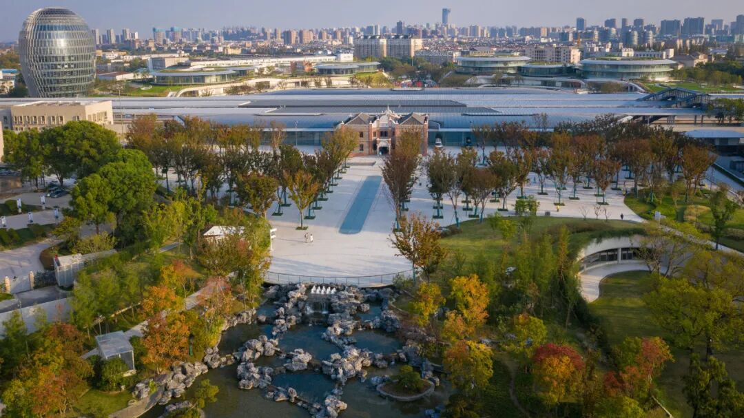 ASLA获奖作品 连接过去和未来的城市绿洲——嘉兴火车站景丨中国嘉兴丨致舍景观-56