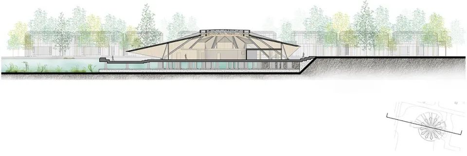 光明花博邨东风会客厅·水上会议中心丨中国上海丨同济大学建筑设计研究院（集团）有限公司原作设计工作室-62
