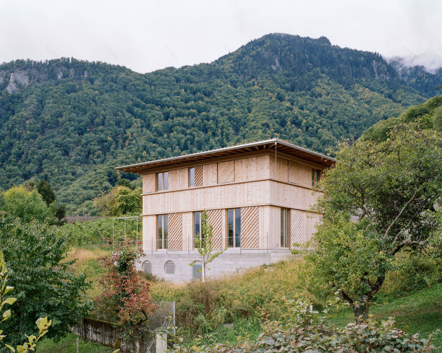 葡萄园中的房子丨瑞士-22