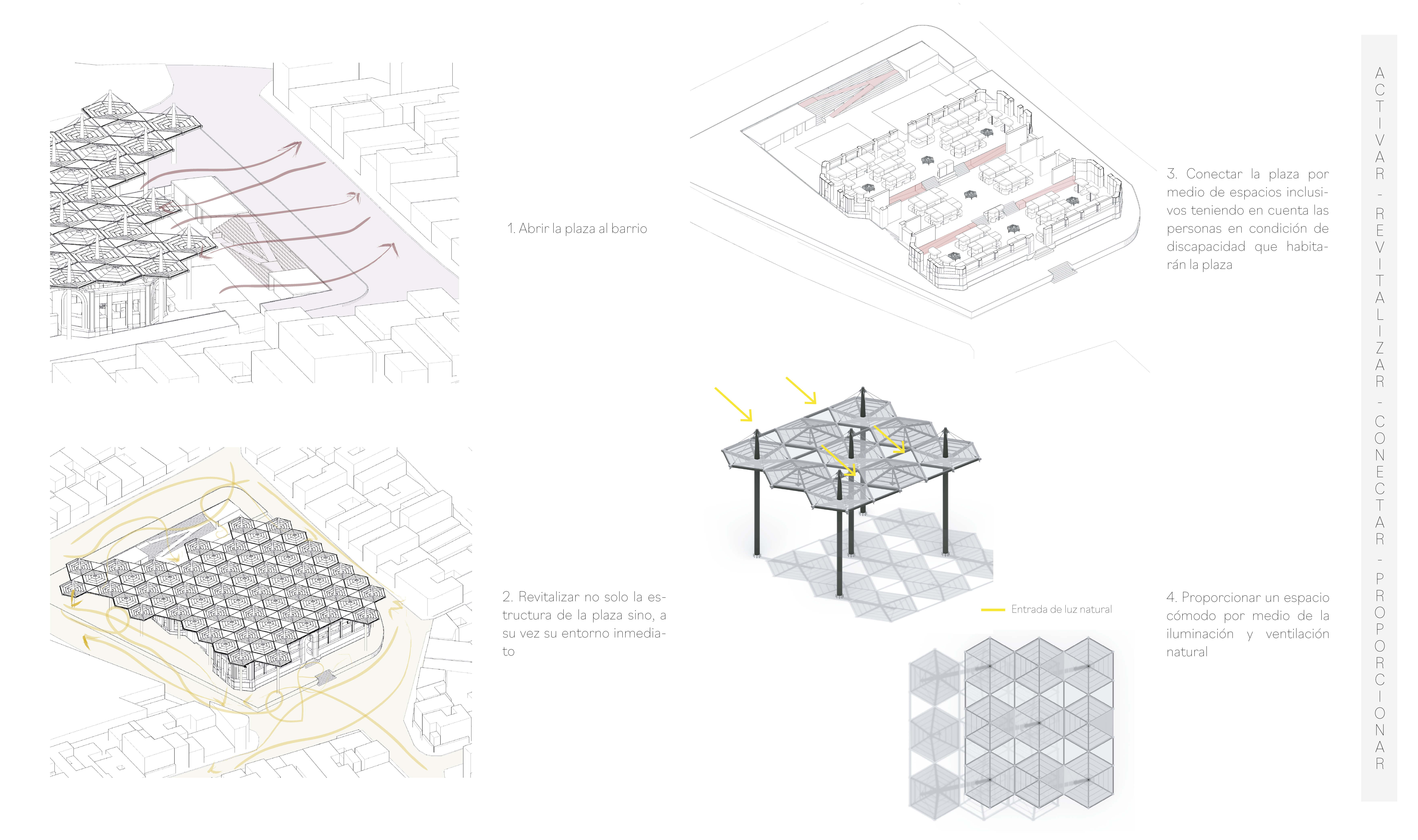Mercado de las Cruces 广场市场屋顶设计丨哥伦比亚-19