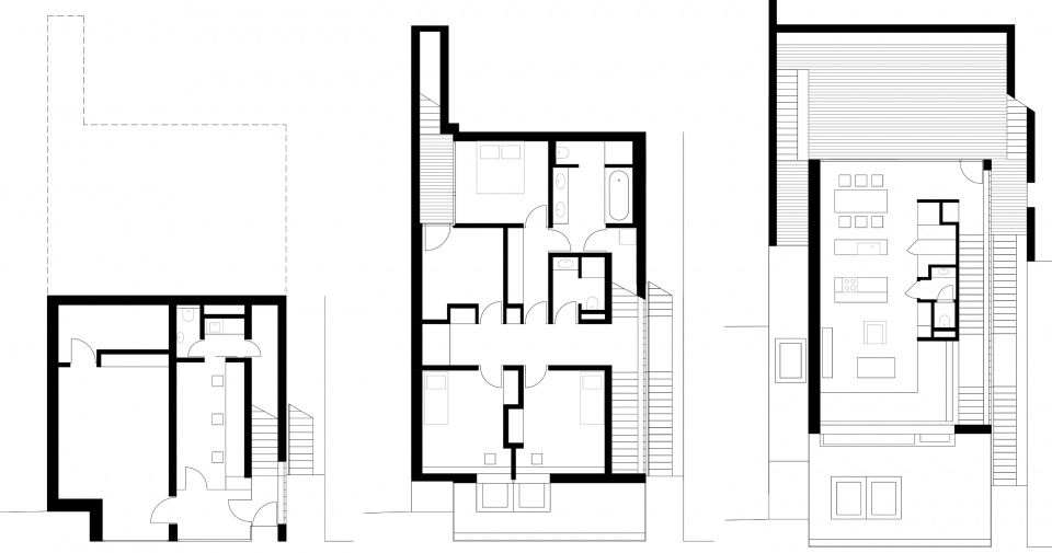 捷克绿色河畔住宅丨Kuba & Pilař architekti-22