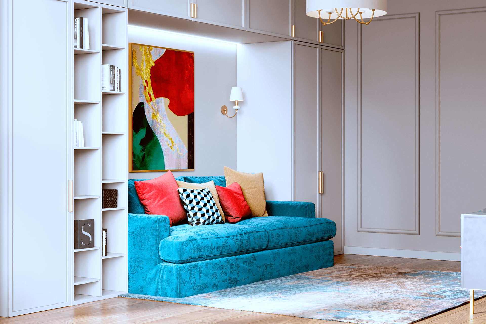 ЖК Time 两居室公寓设计-24