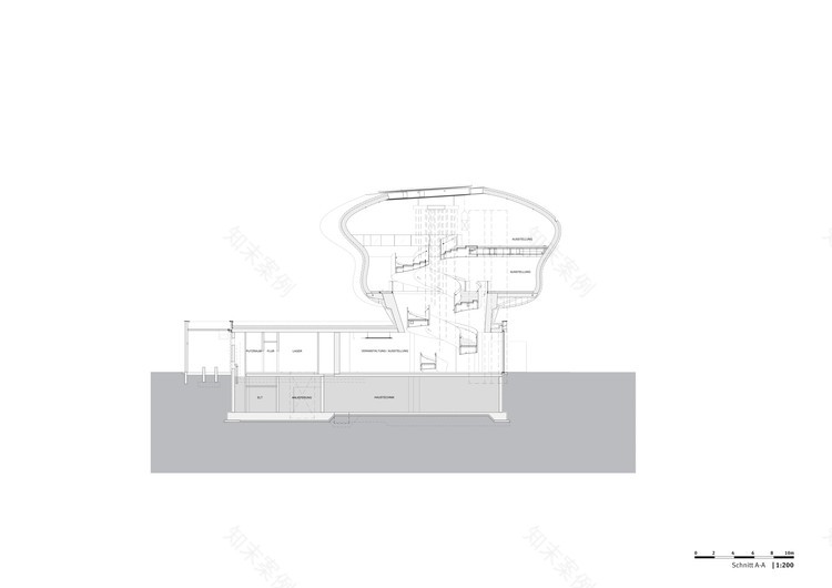 奥地利 Asten 面包博物馆,悬浮式奇观橱柜展示-5