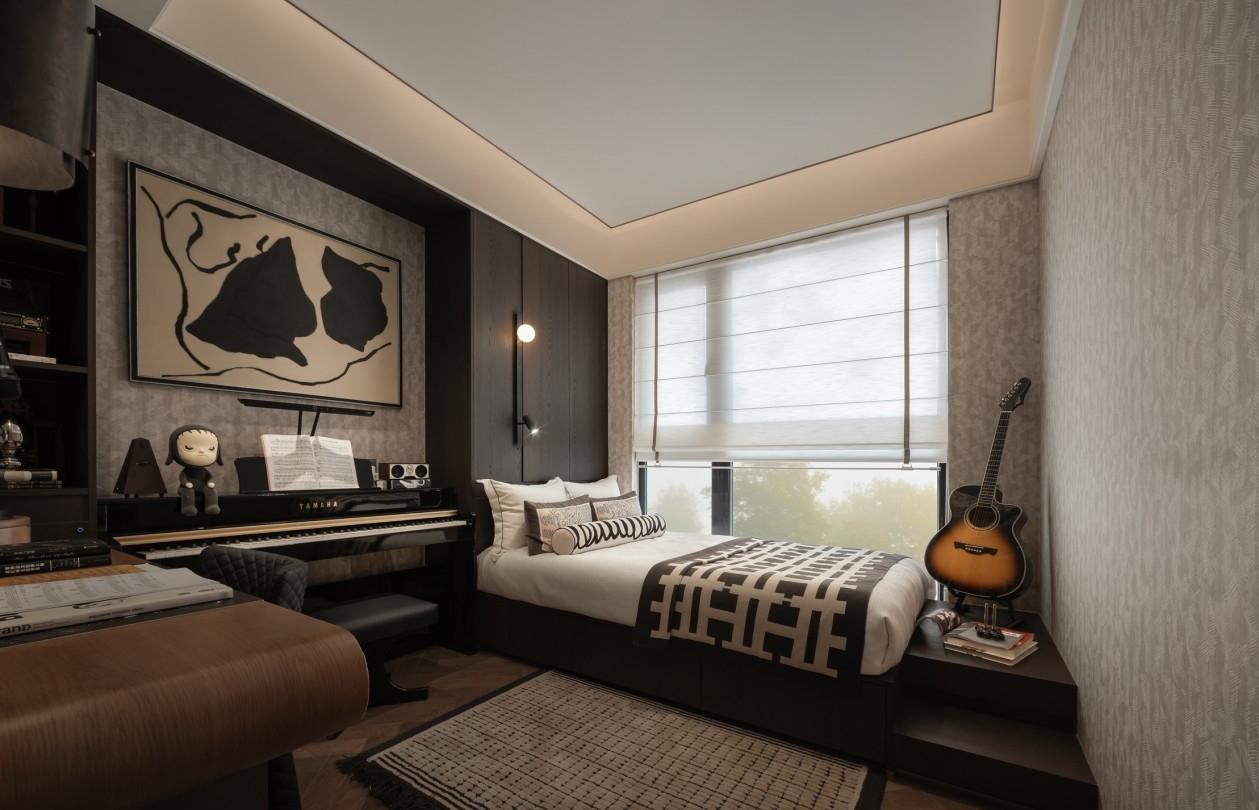 贵阳万科·未来溪地135㎡样板间丨中国贵阳丨软装GNU金秋设计,硬装深圳市梵一舍室内装饰设计-33