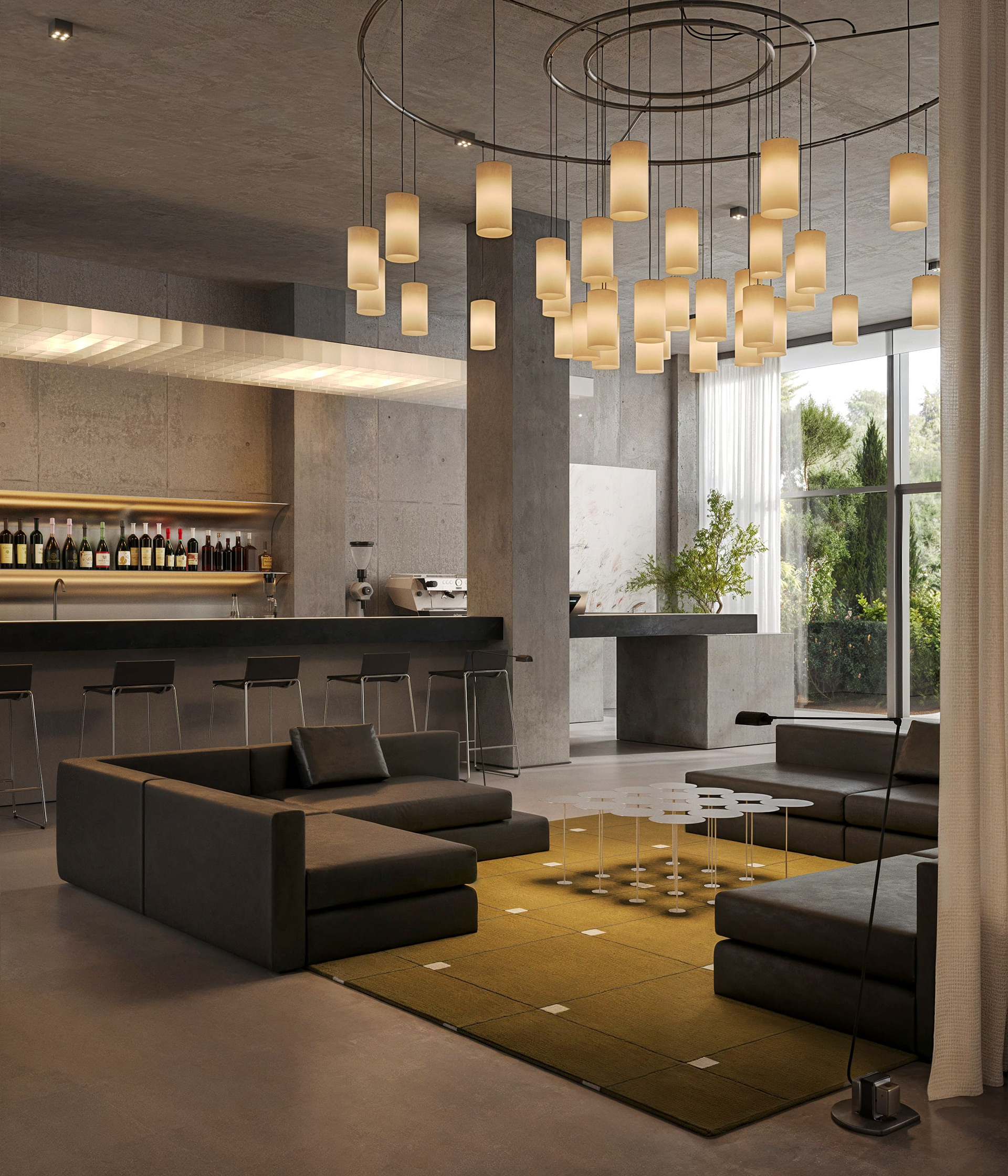 圆形酒店大堂丨UkraineKyiv丨Alexey Gulesha等五人-10