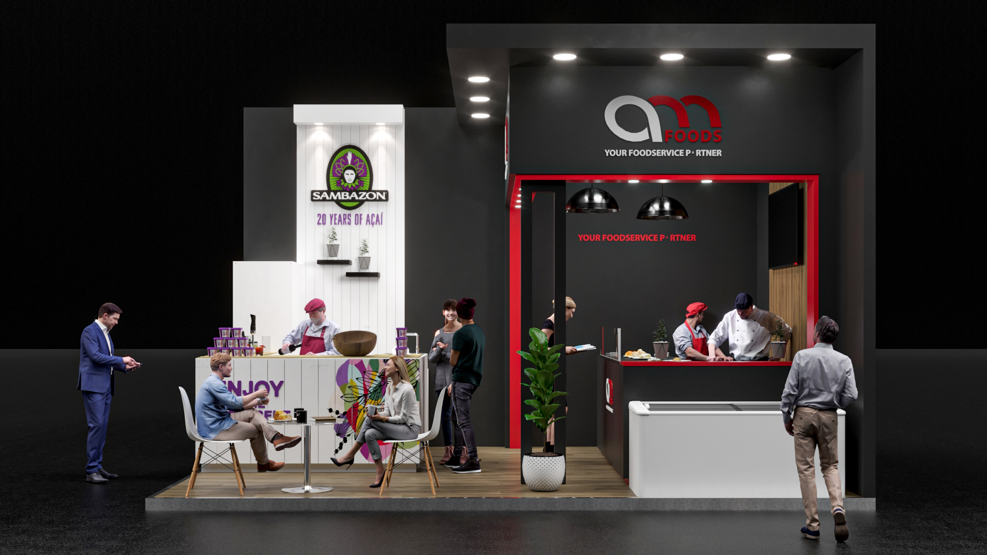 AM FOODS@FI Africa 2022 展位设计与制作-5