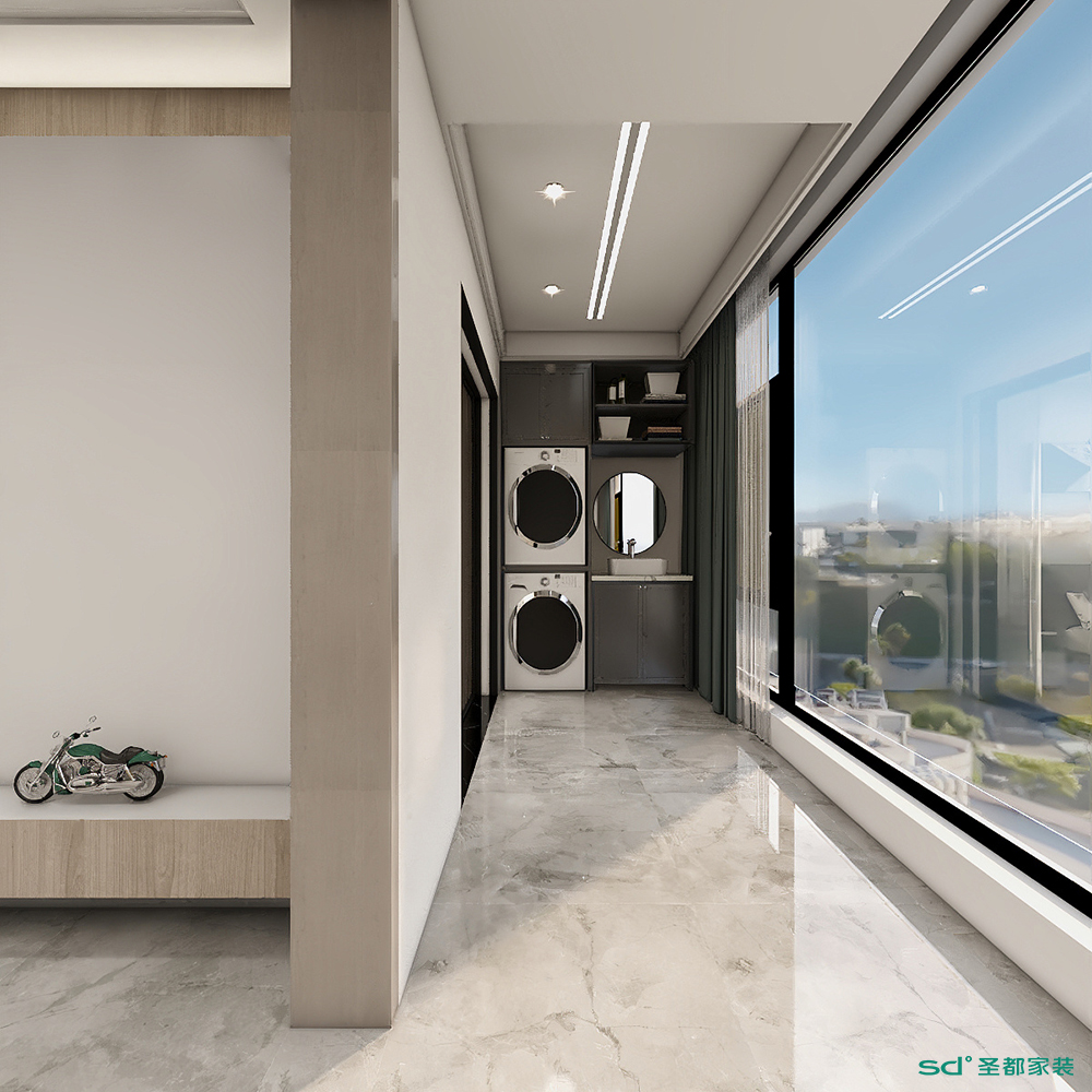 现代简约家居设计,温馨大气的友邦一号院丨中国上饶丨圣都家居装饰有限公司-11