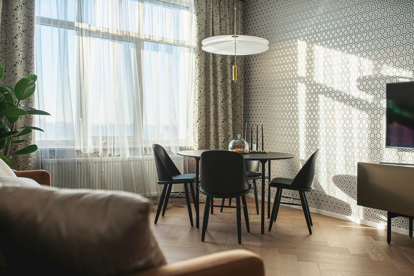 小户型多彩设计 | Oksana Dolgopiatova-8