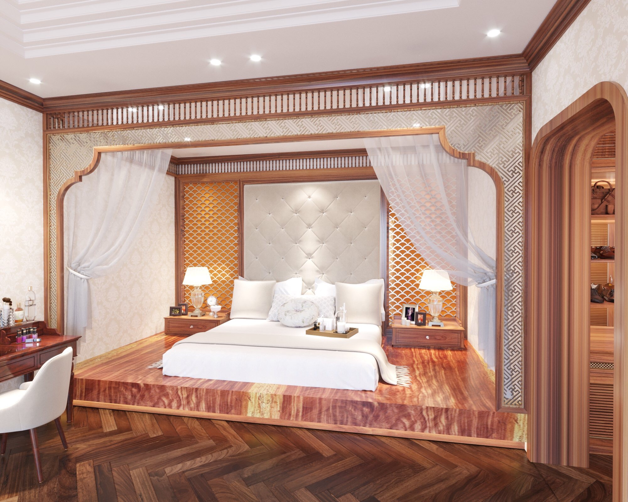 Full inteiror design of a town house in Sai Gon Vietnam-24