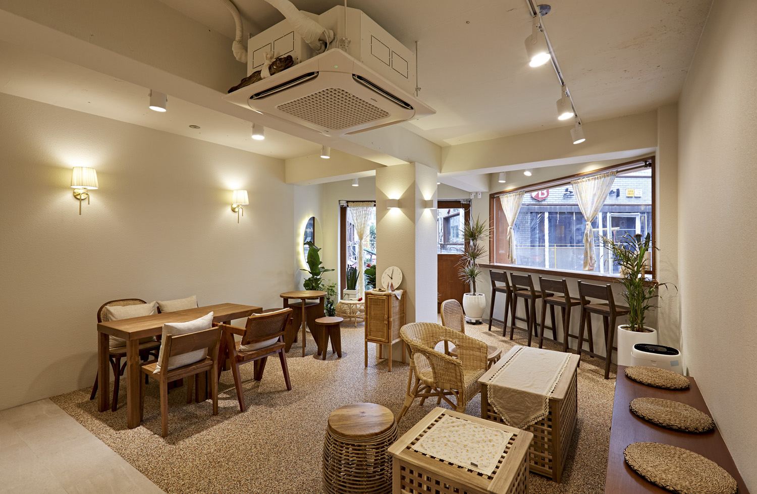 15 坪极简咖啡厅，打造温馨氛围-5