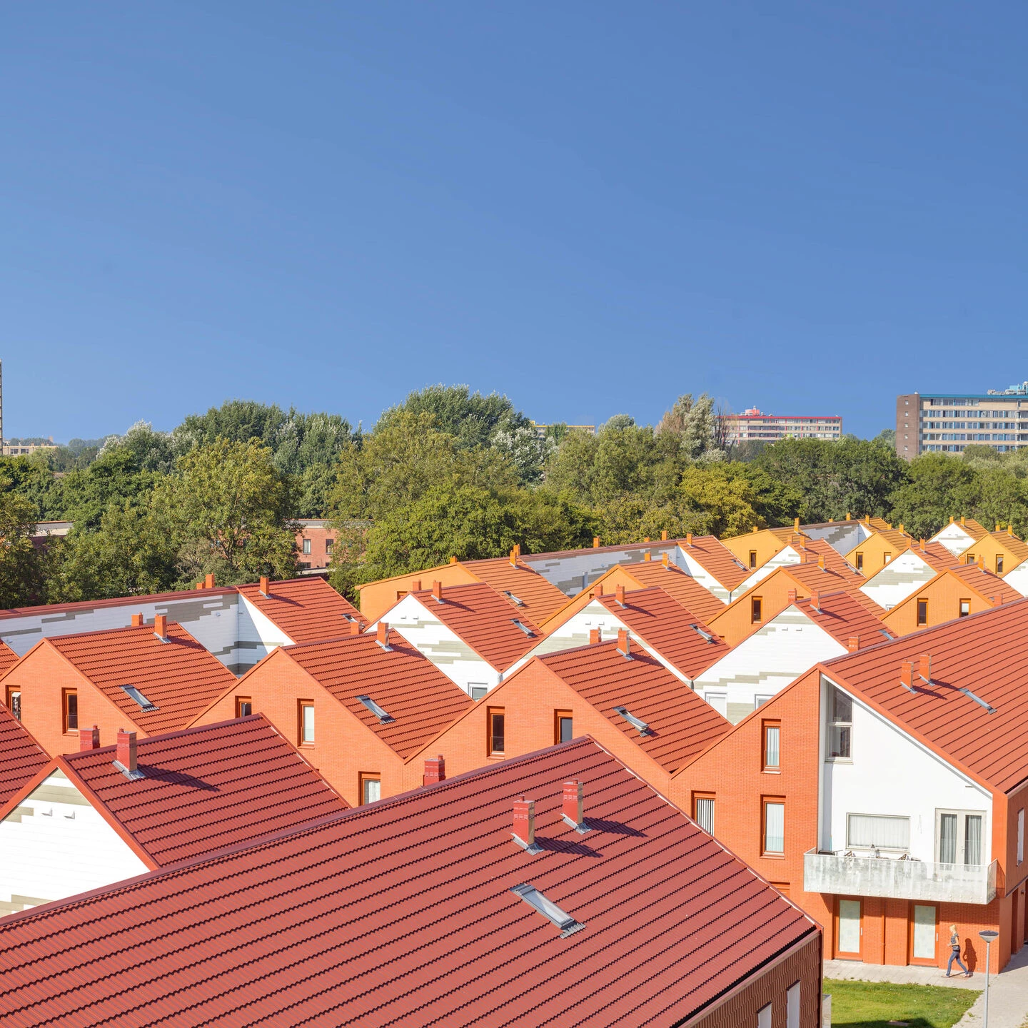 荷兰 Groningen 的 Court-housing Cortinghborg | 景观与建筑的完美融合-25