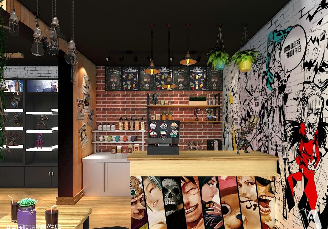 AA 国际动漫主题餐饮店设计-0