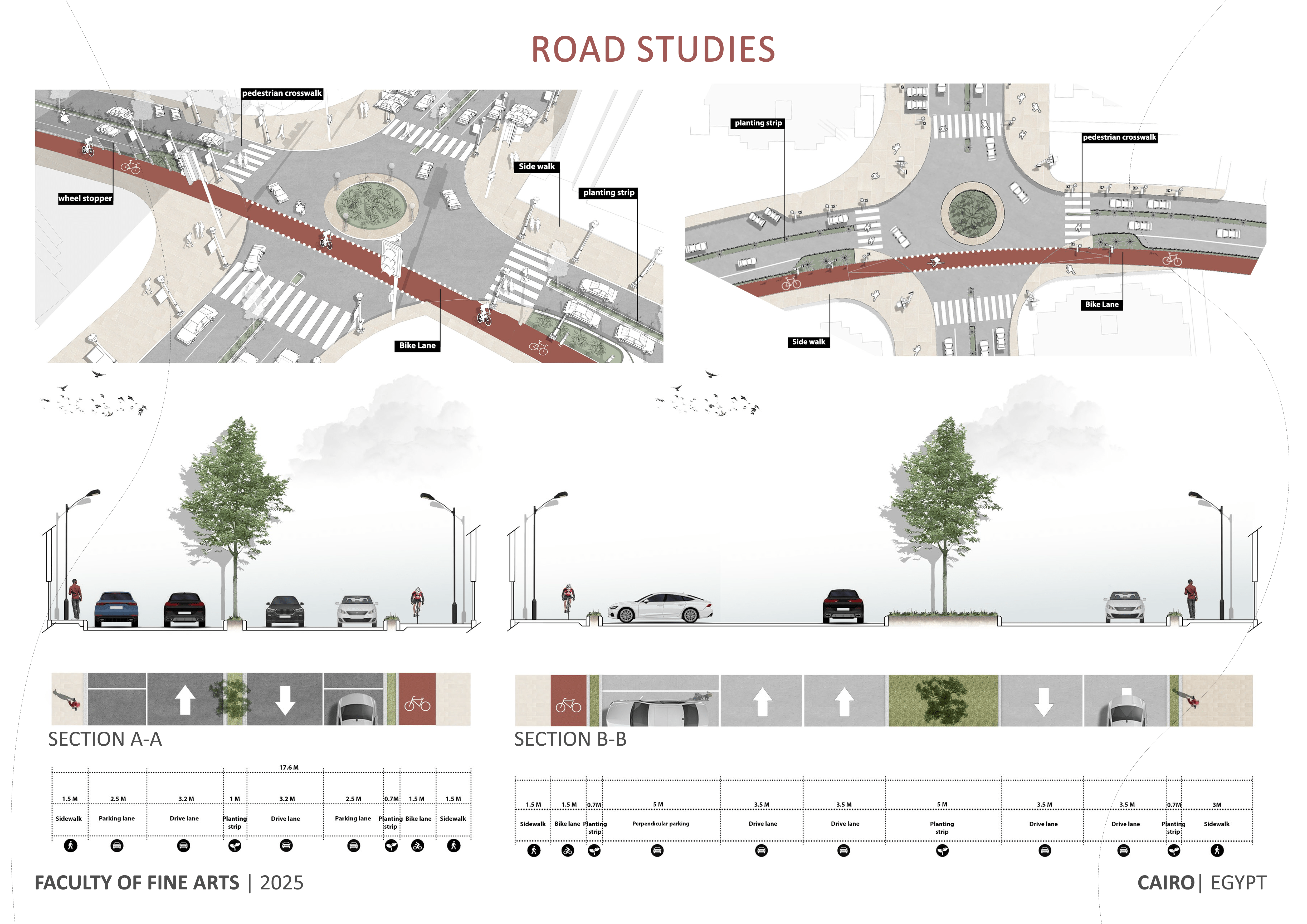 丨埃及丨赫尔万大学美术学院建筑系-13