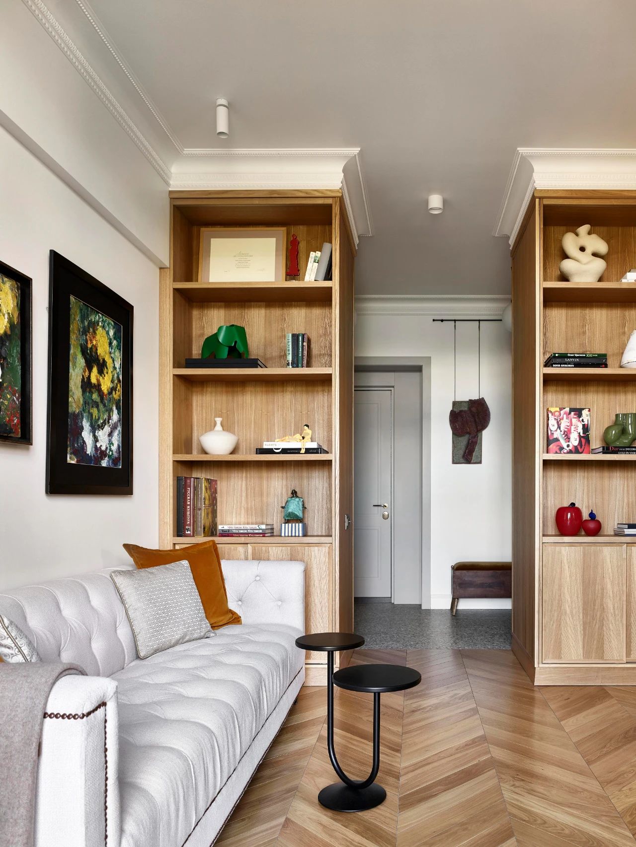 传统优雅的 60㎡空间设计-12