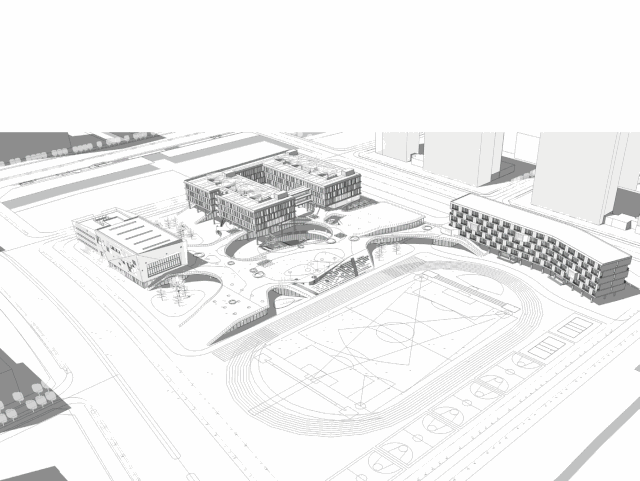 UDG联创设计丨宁波效实中学东部校区 建筑设计 丨中国浙江-33