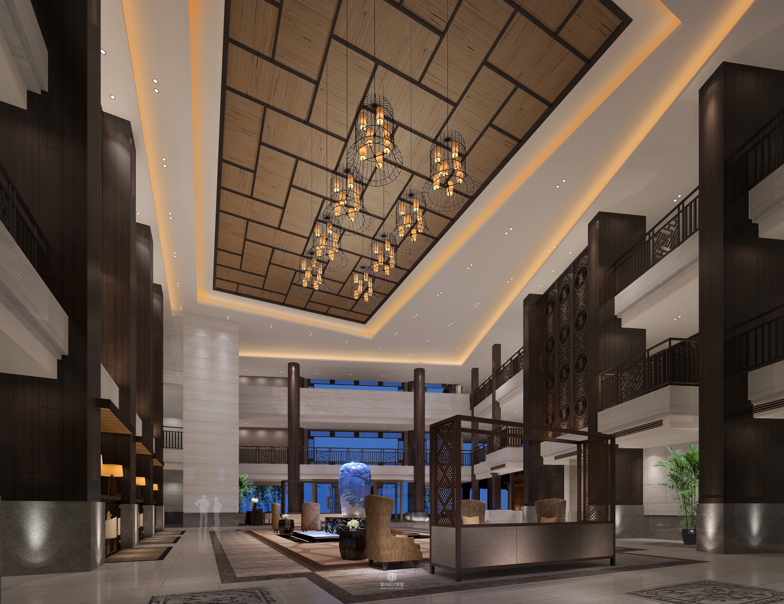 江西婺源假日酒店施工图-2