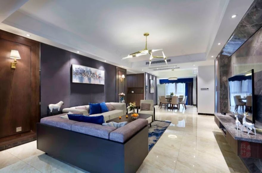 平吉上苑现代简约之家丨希雅室内设计-58