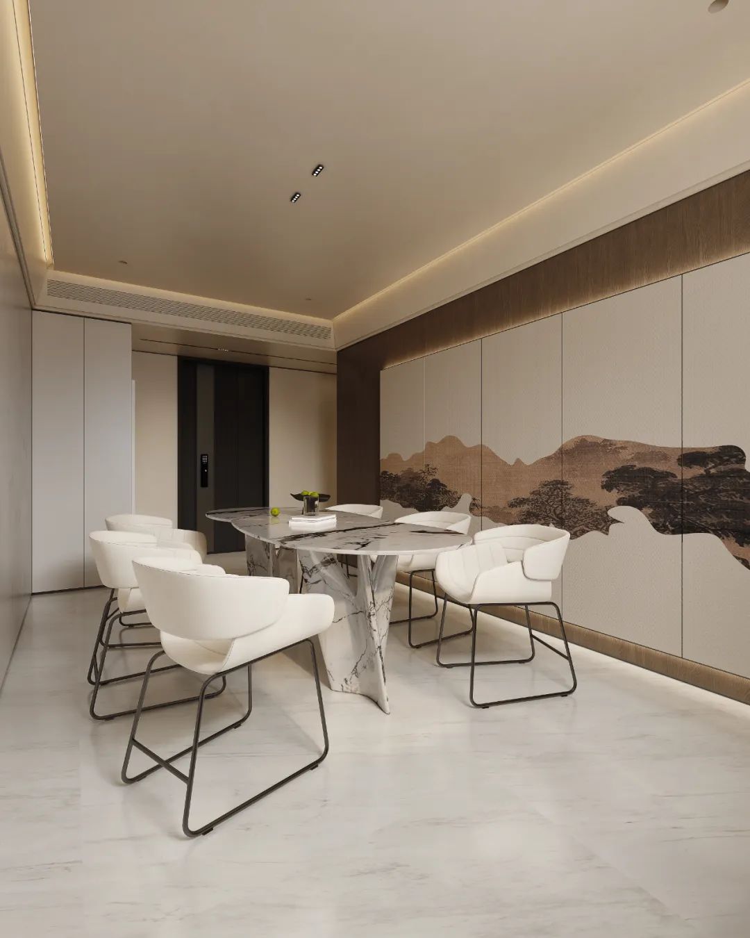 桐州月 · 现代中式美学的别墅私宅设计魅力丨中国成都丨原色原宿设计-35