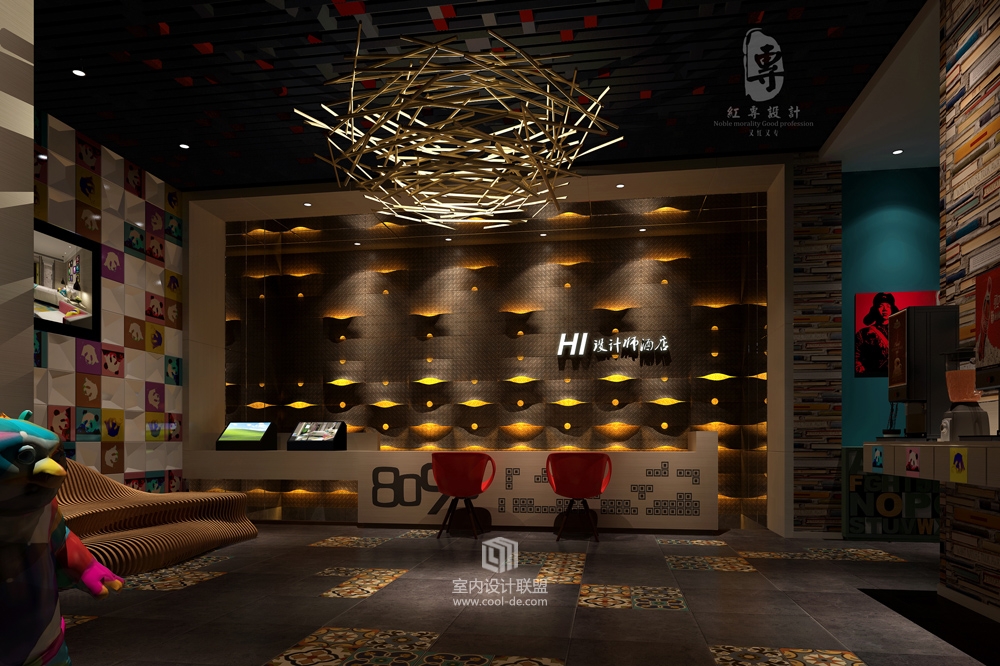 达州酒店设计公司-红专设计丨HI设计师酒店-0